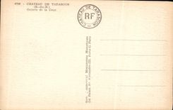 CPA Chateau de Tarascon B du R Galerie de la Cour 