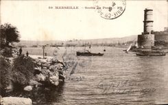 CPA Marseille Sortie du Port Bateau
