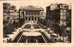 CPA Marseille le Square de la Bourse 