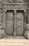 CPA Arles Eglise Saint Trophime porte du Porche central 