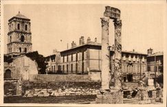 CPA Arles Bouches du Rhone Theatre Antique 