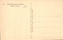 CPA Arles Bouches du Rhone Theatre Antique