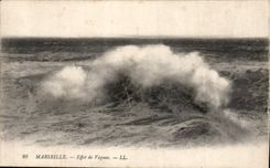 CPA Marseille Effet de Vagues 