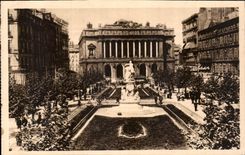 CPA Marseille Bouches du Rhone la Place de la Bourse 