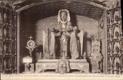 CPA Saint Maximin la Sainte Baume la Basilique Reliquaire de Sainte Marie Madeleine Bronze Dore Ste 