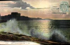 CPA Soleil Couchant a Marseille 