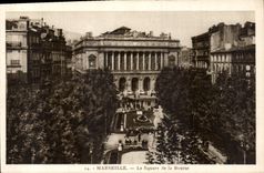 CPA Marseille le Square de la Bourse 
