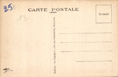 CPA Marseille le Square de la Bourse 