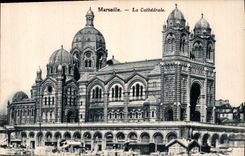 CPA Marseille la Cathedrale 