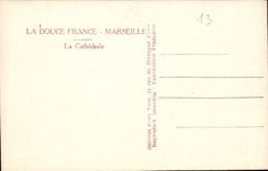 CPA Marseille la Cathedrale 