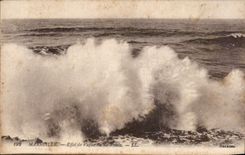 CPA Marseille Effet de Vague vu du prado