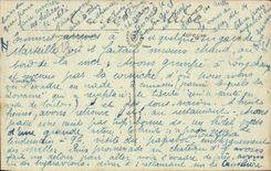 CPA Marseille Effet de Vague vu du prado