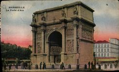 CPA Marseille la Porte d'Aix 