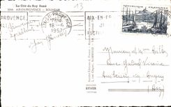 CPA La Cite du Roy Rene Aix en Provence Souvenir 