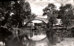CPA Environs d'Aix en Provence le Pont des Trois Sautets 