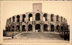 CPA Arles B du Rh Les Arenes Amphitheatre Romain 