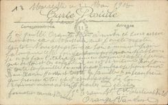 CPA Marseille La Fontaine Cantini 