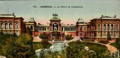 CPA Marseille le Palais de Longchamp 