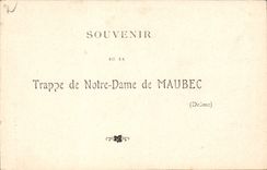 CPA Statue de Notre Dame de la Garde Sur un coteau dominant le Monastere 