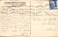 CPA Les Petits Tableaux de Provence Aix en Provence Cloitre de la Cathedrale Saint Sauveur 