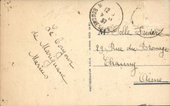 CPA Marseille Notre Dame de la Garde vue prise du Jardin du Pharo 