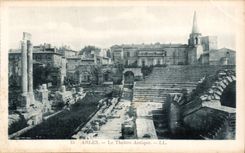 CPA Arles le Theatre Antique 