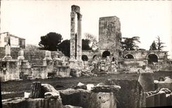 CPA La Provence Romaine Arles B du Rh le Theatre Antique 