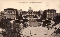 CPA Marseille Palais Longchamp 