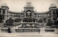 CPA Marseille le Palais Longchamp 