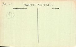 CPA Marseille Eglise des reformes et Monument des Mobiles 