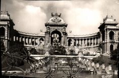 CPA Marseille le Palais Longchamp 