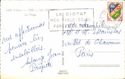 CPM Cote d'Azur la Ciotat la Plage 