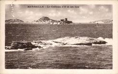 CPA Marseille le Chateau d'If et les Iles 