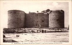 CPA Marseille le Chateau d'If bati par Francois Ier et qui servit Longtemps de Prison d'Etat 