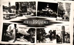 CPA La cite du Roy Rene Aix en Provence Souvenir 
