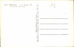 CPA Marseille le Chateau d'If et les Iles du Frioul 
