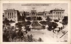 CPA Marseille le Palais Longchamp 