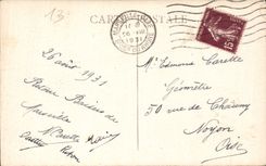 CPA Marseille le Palais Longchamp 