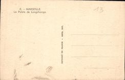 CPA Marseille le Palais de Longchamps 