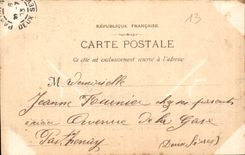 CPA Marseille le Prado vu de la Plage