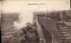 CPA Marseille la Jetee 