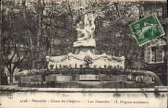 CPA Marseille Cours du Chapitre les Danaides J Hugues sculpteur 