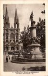 CPA Marseille Eglise des reformes et Monument des Mobiles 