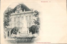 CPA Marseille Fontaine Estrangin Pastre 