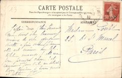 CPA Marseille la Place d'Aix et l'Arc de Triomphe 