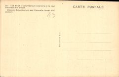 CPA Les Baux Columbarium cineraire et la tour Paravelle VII siecle 