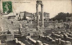 CPA Arles le Theatre Romain 