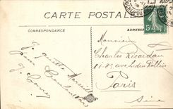 CPA Marseille Coucher de Soleil 