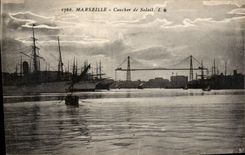 CPA Marseille Coucher de Soleil 