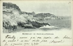 CPA Marseille Route de la Corniche 